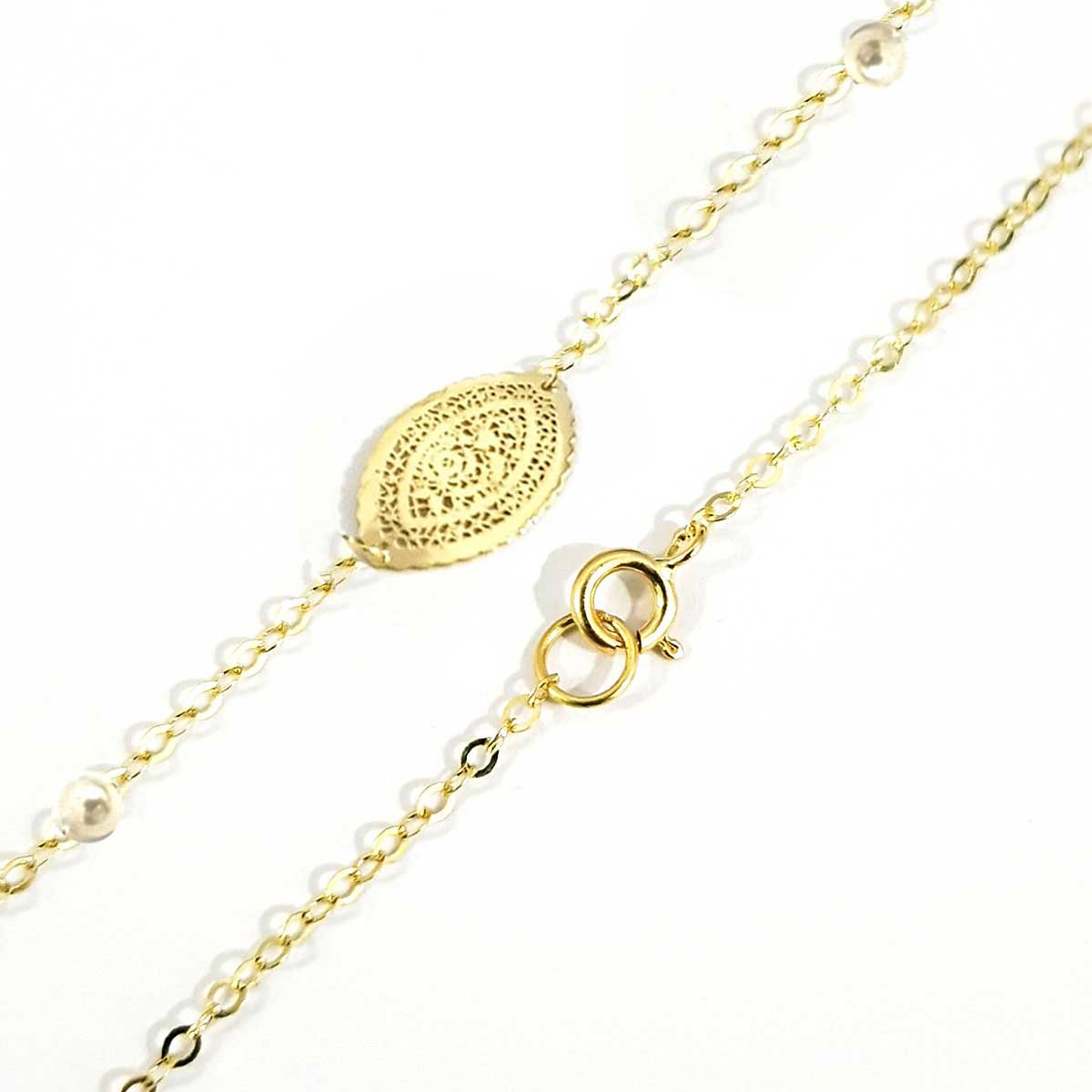 18K Pure Gold Round Design Bracelet | Bracelet | 18K Gold Jewelry