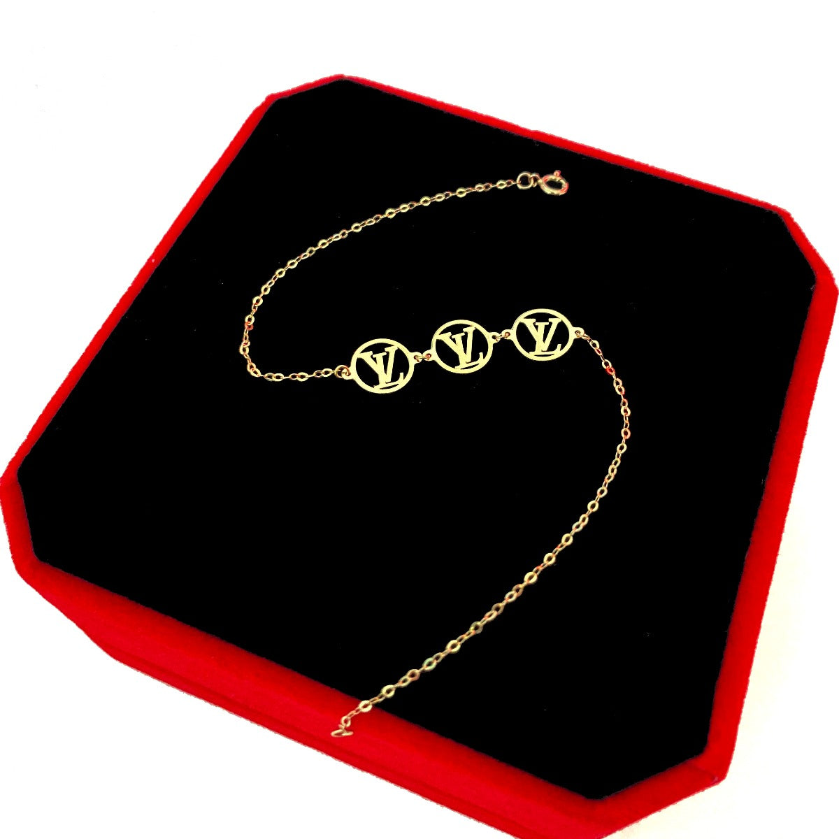 18K Pure Elegant Design Bracelet LV