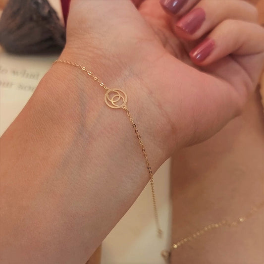 18K Pure Gold Bracelet | Bracelet | 18K Gold Jewelry