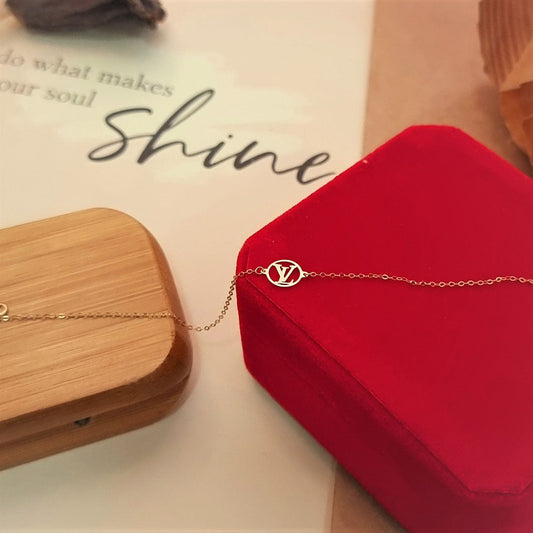 18K Pure Solid Elegant Bracelet