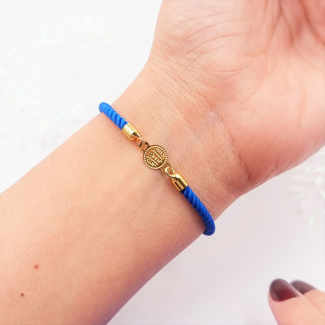 21K Pure Gold Adjustable Coin Bracelet | Bracelet | 18K Gold Jewelry