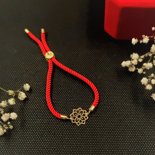 18K Pure Gold Thread Adjustable Bracelet | Bracelet | 18K Gold Jewelry