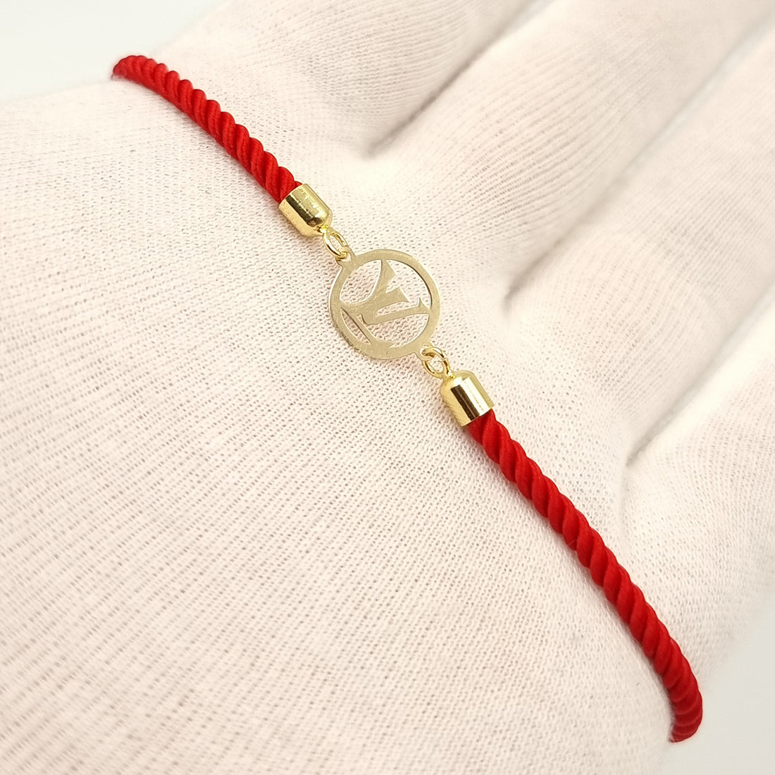 18K Pure Gold Charm Thread Adjustable Bracelet | Bracelet | 18K Gold Jewelry