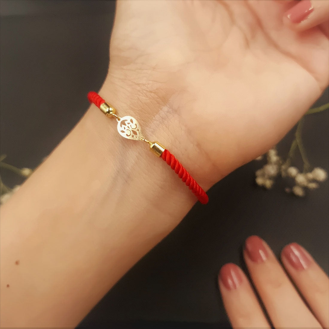 18K Pure Gold Thread Adjustable Bracelet | Bracelet | 18K Gold Jewelry