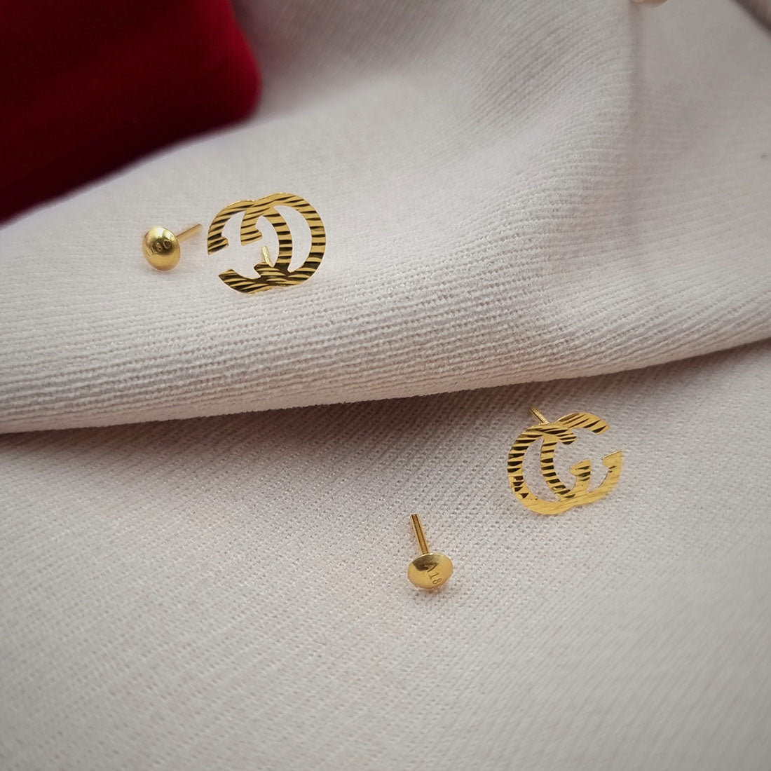 18K Pure Gold Earrings | Earring | 18K Gold Jewelry