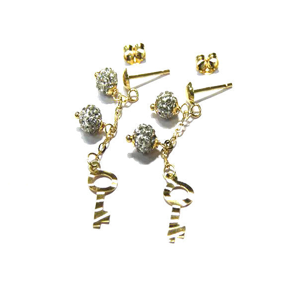 18K Pure Gold Earrings | Earring | 18K Gold Jewelry