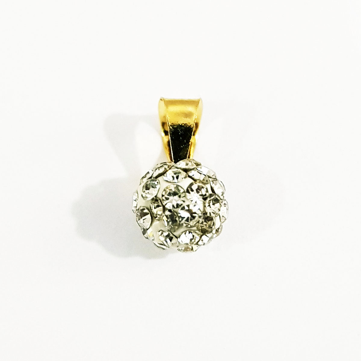 18K Pure Gold Crystal Necklace | Necklace | 18K Gold Jewelry