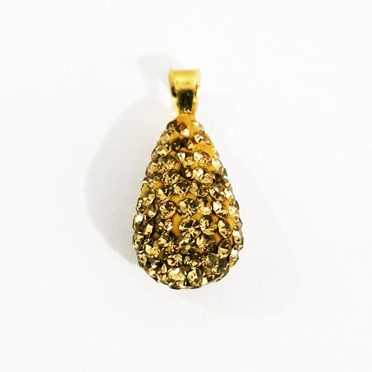 18K Pure Gold Swarovski Necklace | Necklace | 18K Gold Jewelry