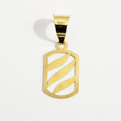 18K Pure Gold Lucky Design Necklace