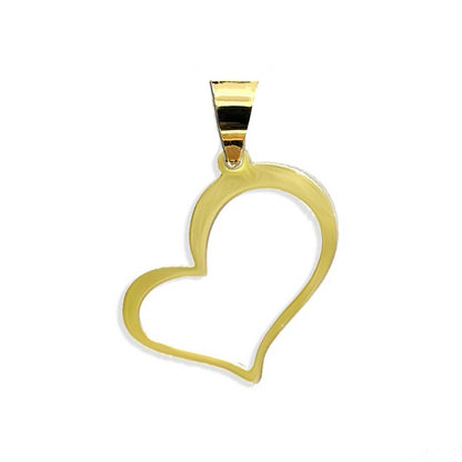18K Pure Gold Heart Design Necklace | Necklace | 18K Gold Jewelry