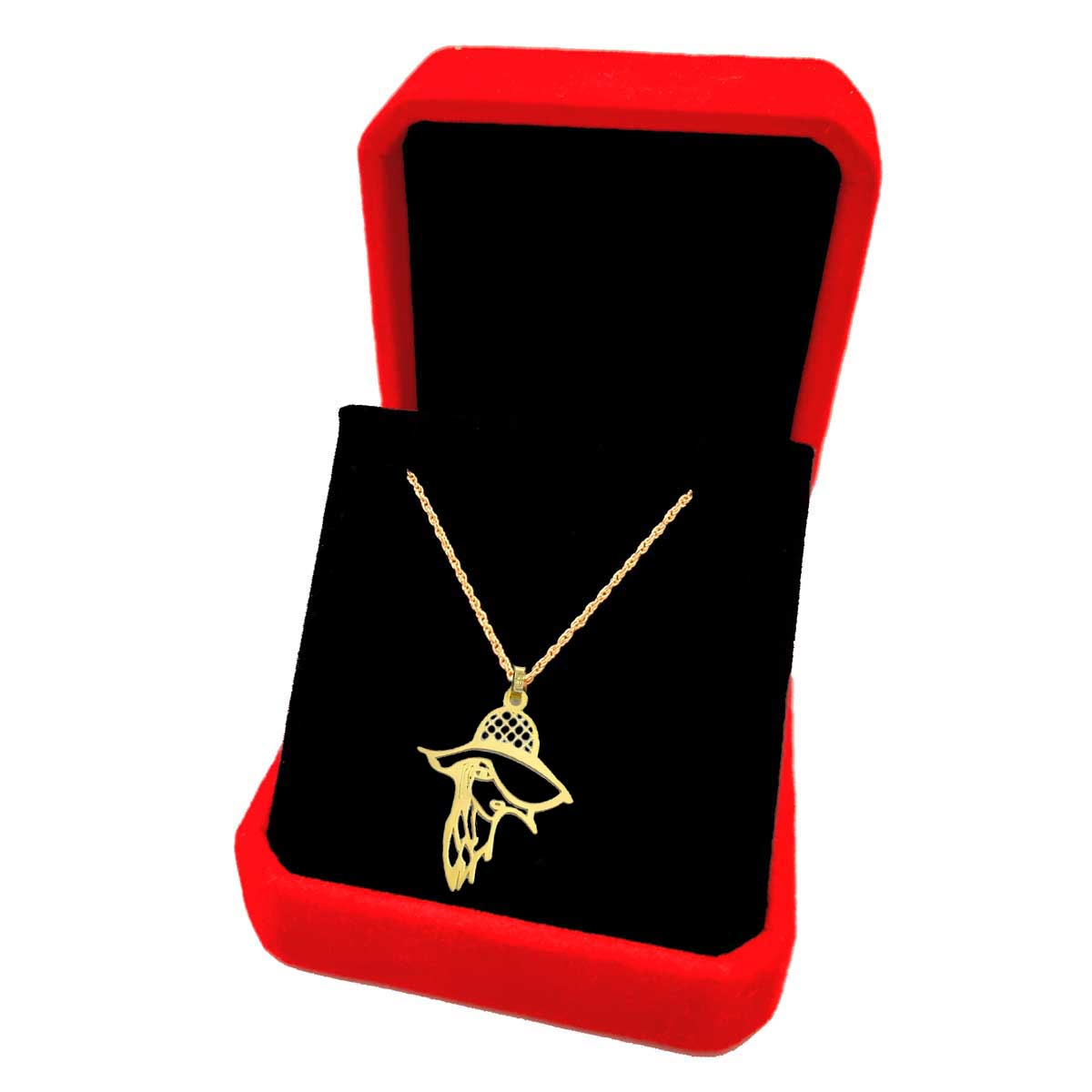 18K Pure Gold Lady Fashion Necklace | Necklace | 18K Gold Jewelry