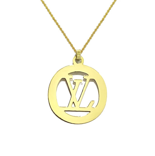 18K Pure Gold Elegant Design Pendant Necklace | Necklace | 18K Gold Jewelry