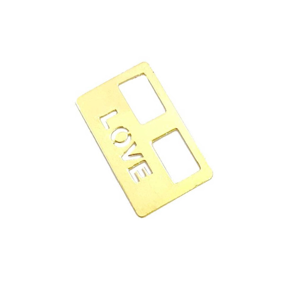 18K Pure Gold Love Design Pendant Necklace | Necklace | 18K Gold Jewelry