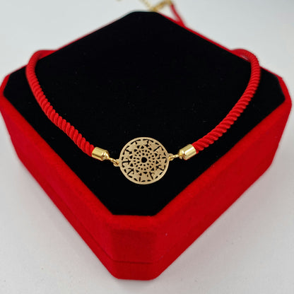 18K Pure Gold Thread Adjustable Necklace | Necklace | 18K Gold Jewelry