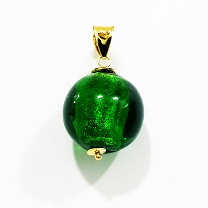 18K Pure Gold Ball Stone Necklace | Necklace | 18K Gold Jewelry