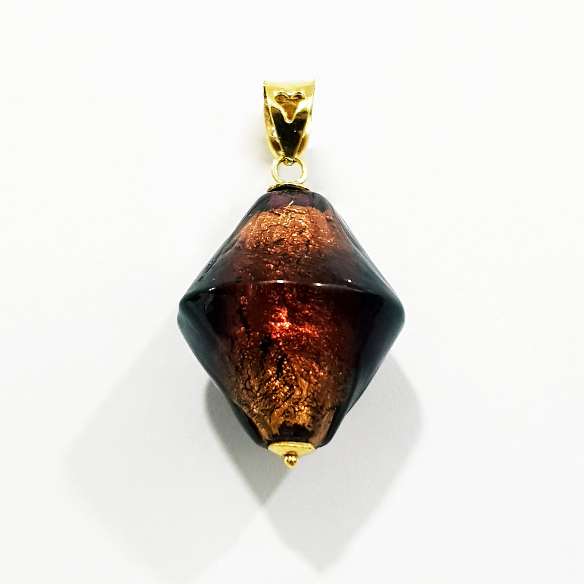 18K Pure Gold Stone Necklace | Necklace | 18K Gold Jewelry