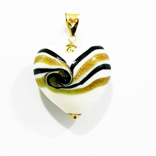 18K Pure Gold Heart Necklace | Necklace | 18K Gold Jewelry