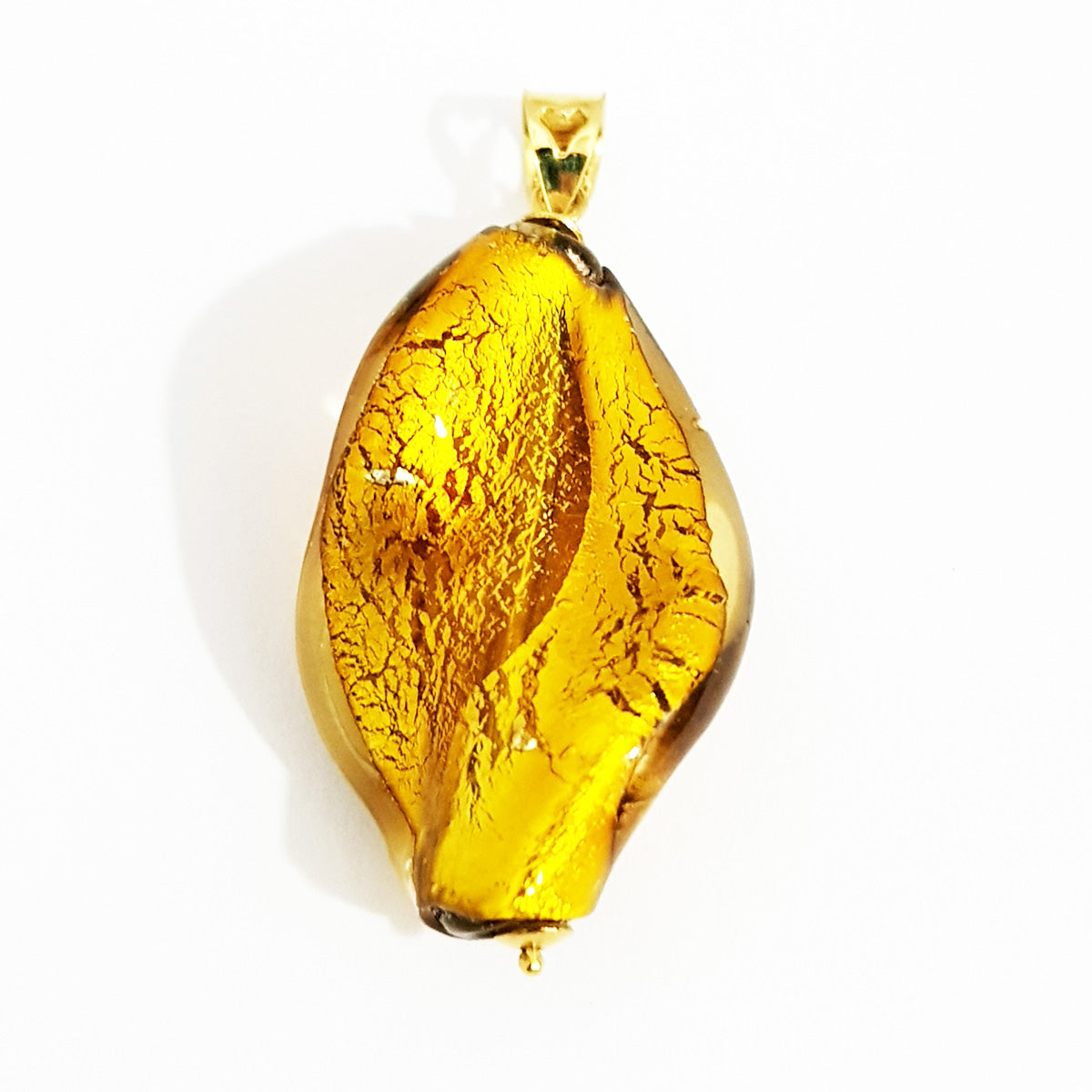 18K Pure Gold Stone Necklace | Necklace | 18K Gold Jewelry