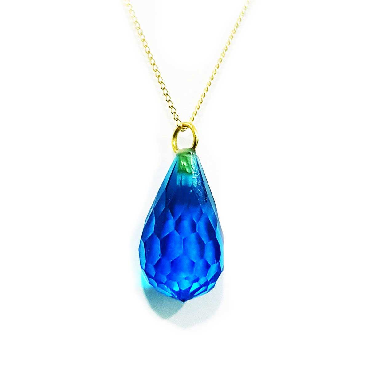 18K Pure Gold Gem Necklace | Necklace | 18K Gold Jewelry