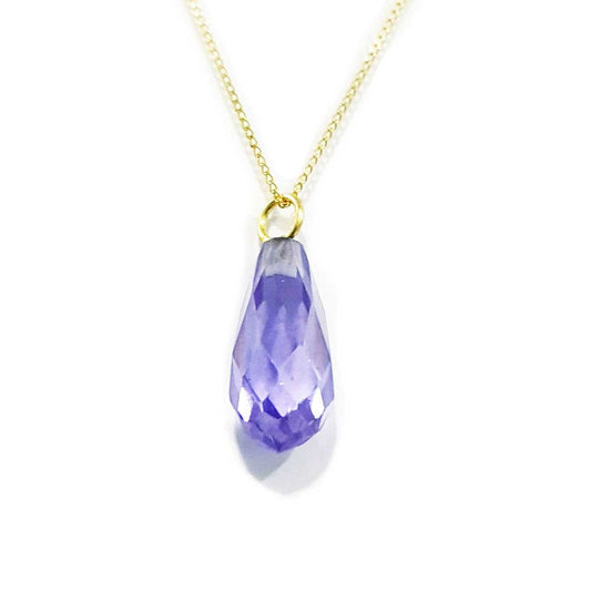 18K Pure Gold Gem Necklace | Necklace | 18K Gold Jewelry