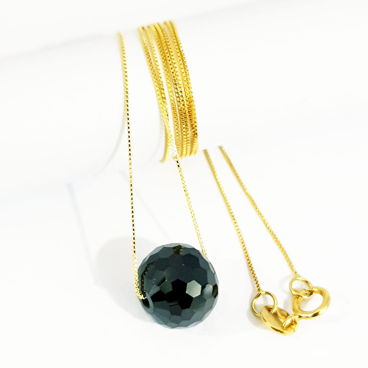 18K Pure Gold Gem Necklace | Necklace | 18K Gold Jewelry