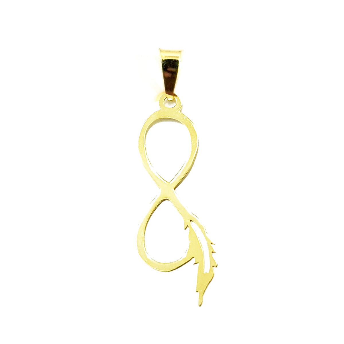18K Pure Gold Infinity Necklace | Necklace | 18K Gold Jewelry