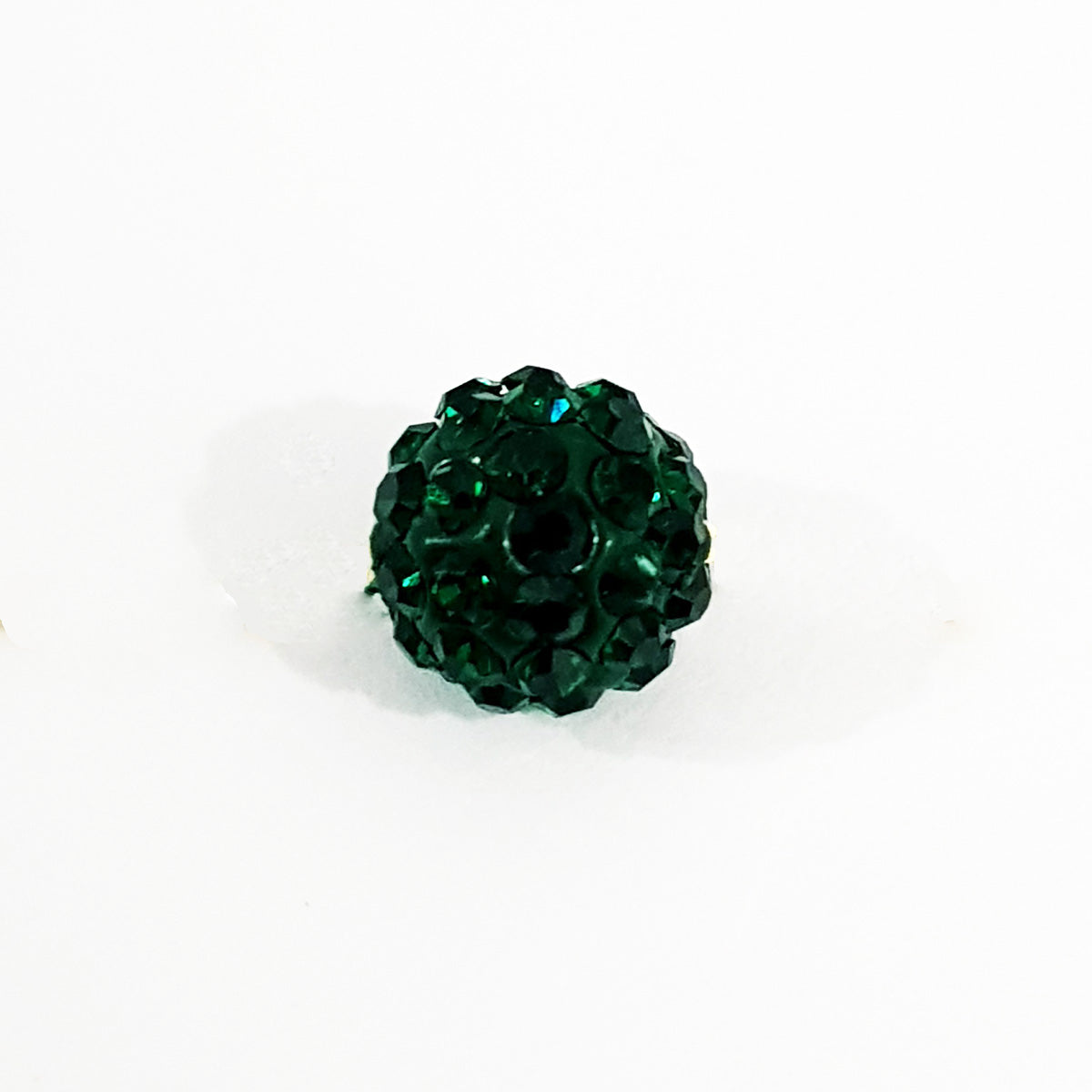 18K Pure Gold Ball Swarski Necklace