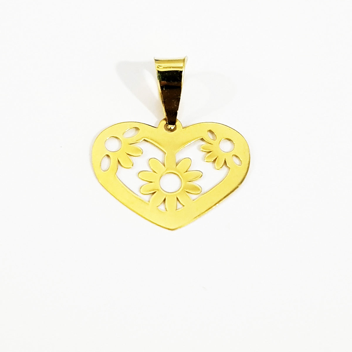 18K Pure Gold Heart Necklace | Necklace | 18K Gold Jewelry