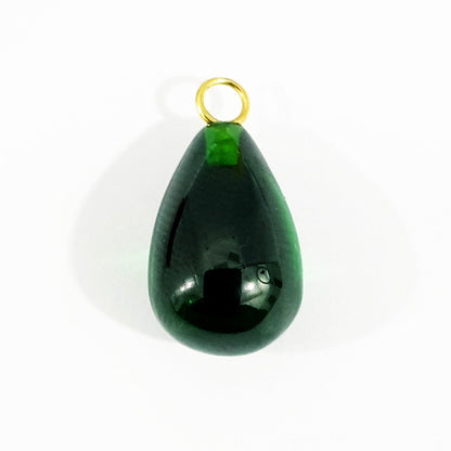 18K Pure Gold Stone Necklace