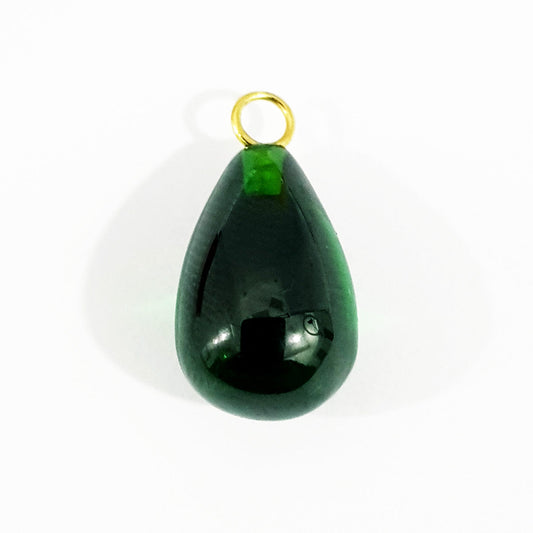 18K Pure Gold Stone Necklace