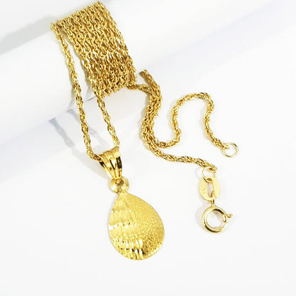 18K Pure Gold Necklace | Necklace | 18K Gold Jewelry