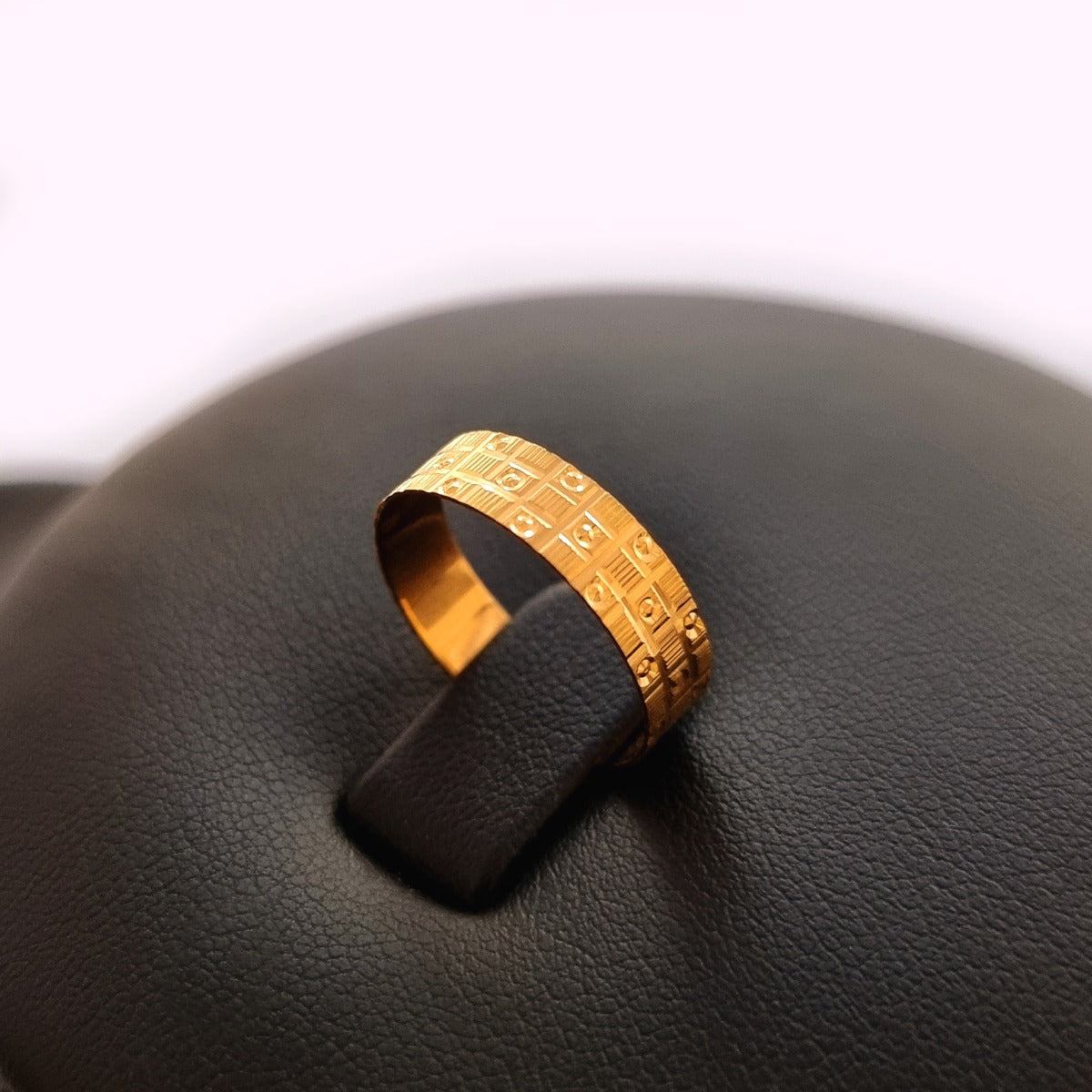 18K Pure Gold Ring
