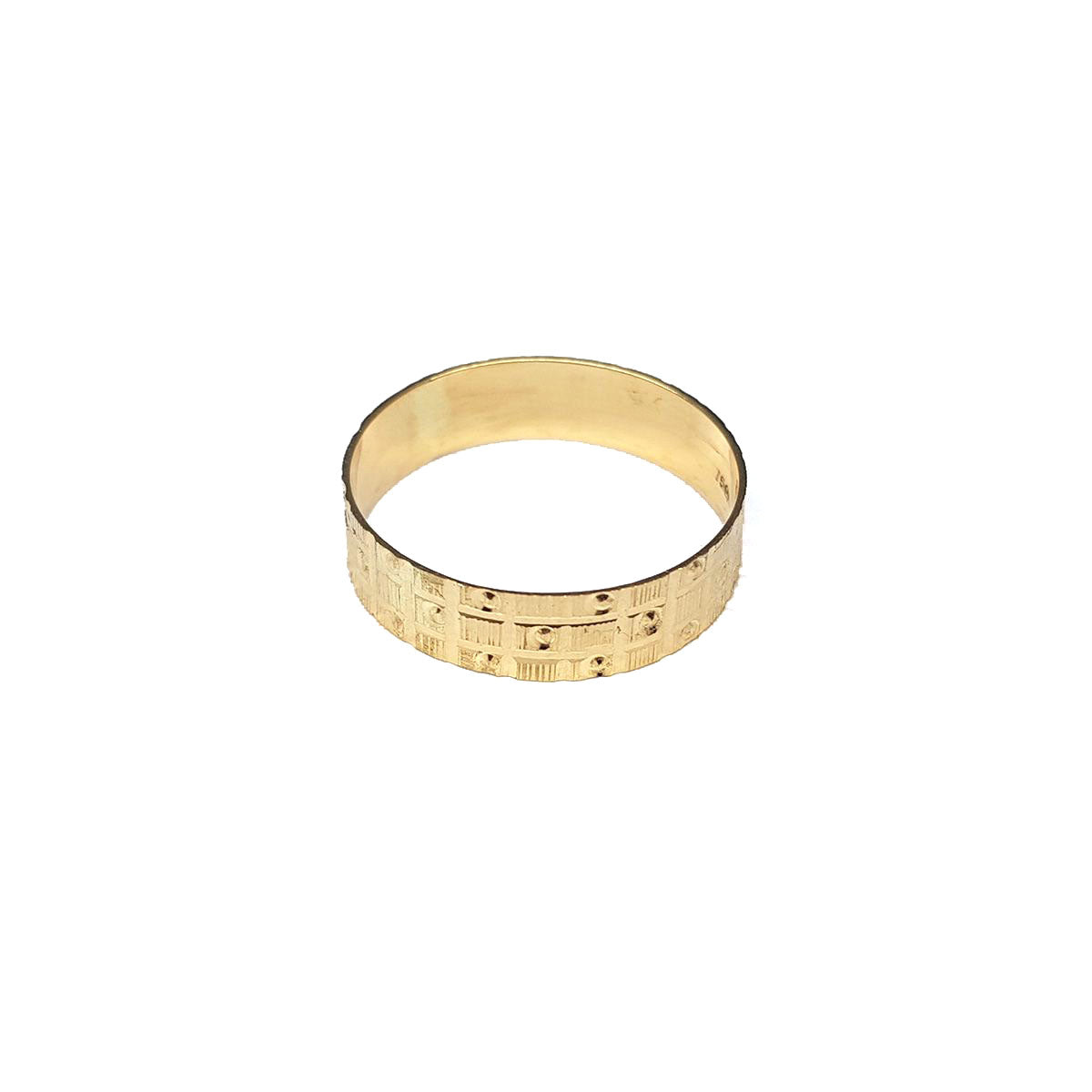 18K Pure Gold Ring