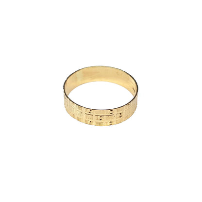 18K Pure Gold Ring