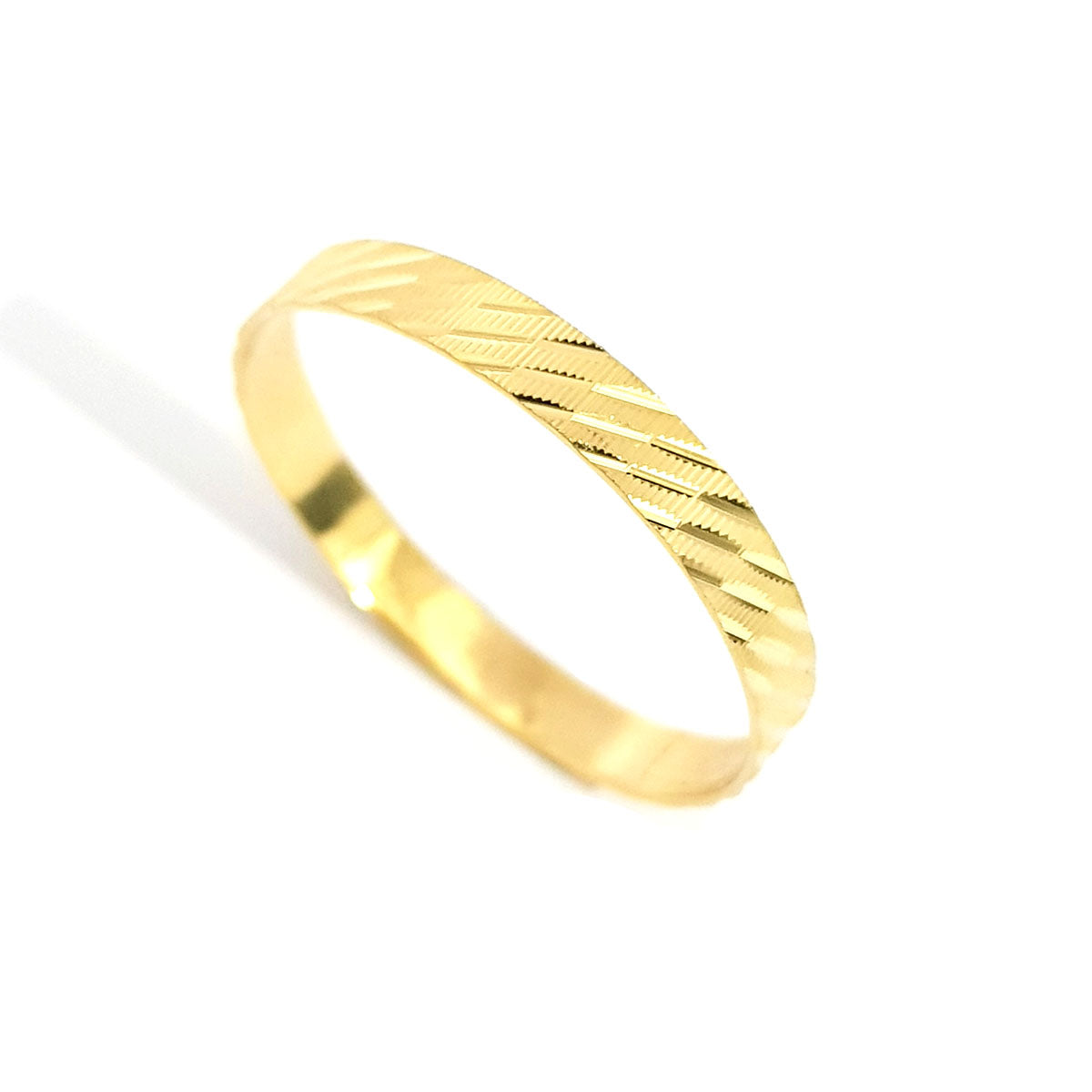 18K Pure Gold Wedding Ring | Ring | 18K Gold Jewelry
