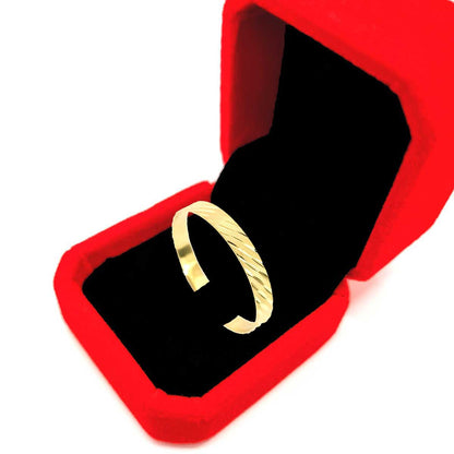 18K Pure Gold Wedding Ring | Ring | 18K Gold Jewelry