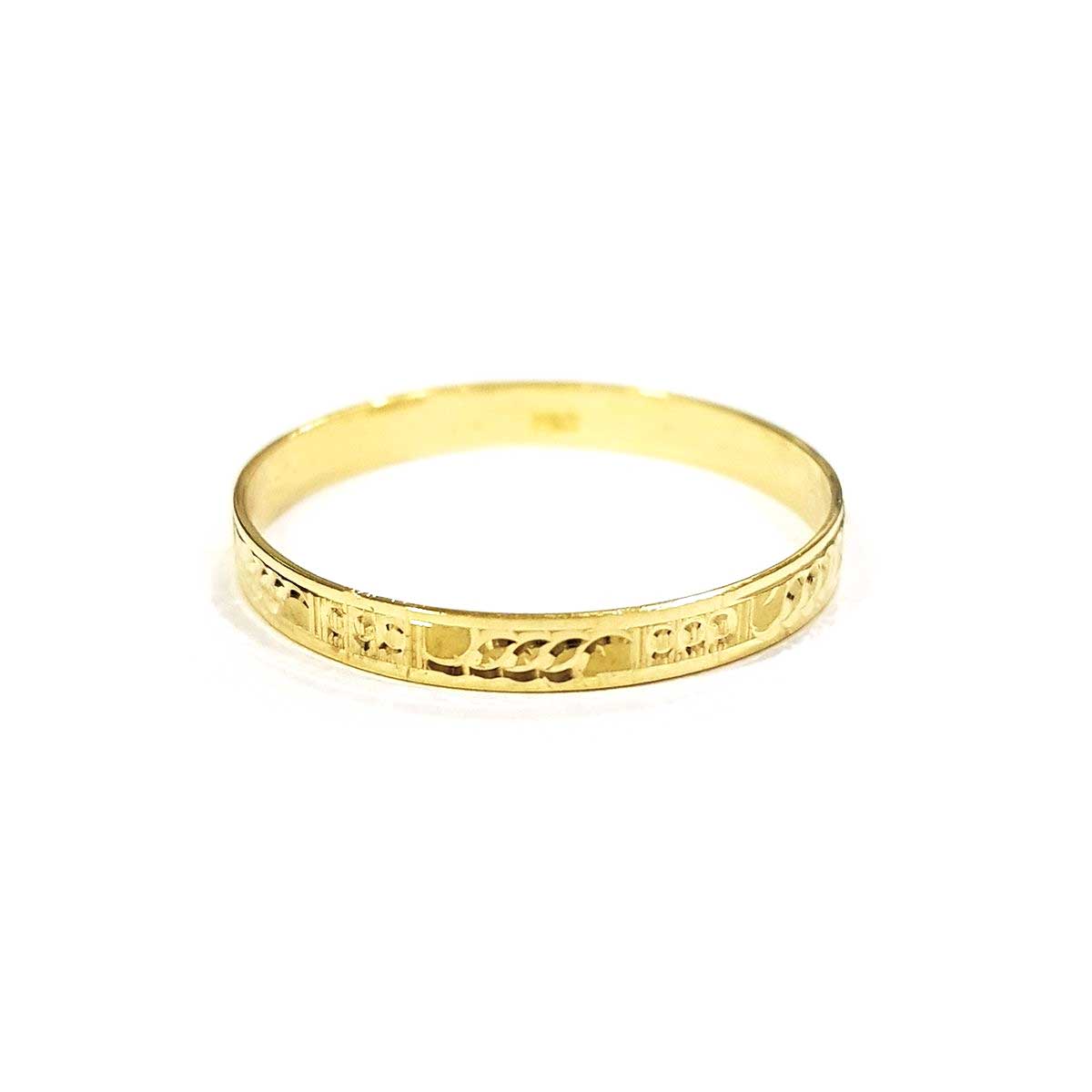 18K Pure Gold Ring | Ring | 18K Gold Jewelry