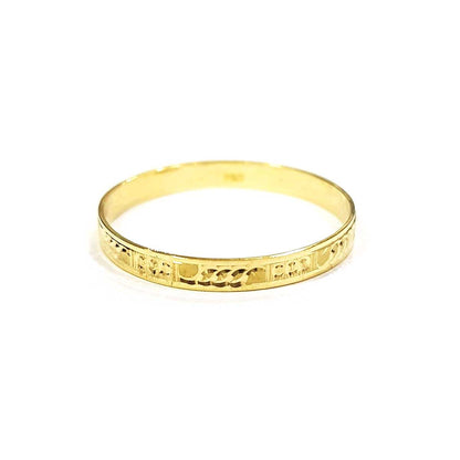 18K Pure Gold Ring | Ring | 18K Gold Jewelry