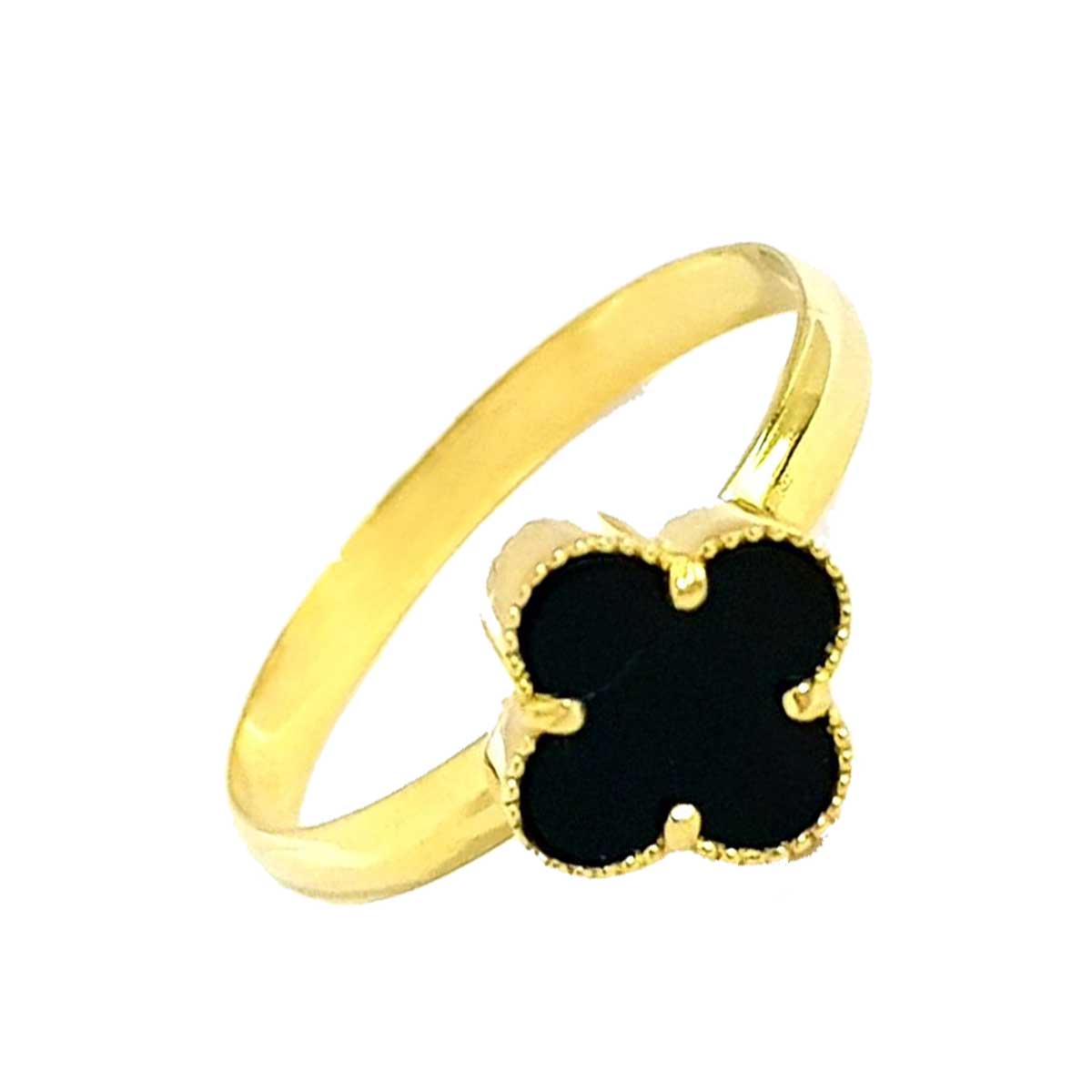 18K Pure Gold Elegant Design Ring