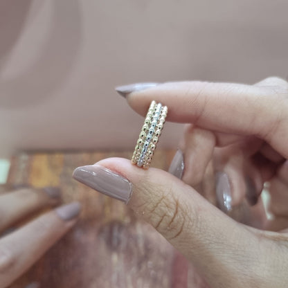 18K Solid Gold Elegant Design Ring | Gold | 18K Gold Jewelry