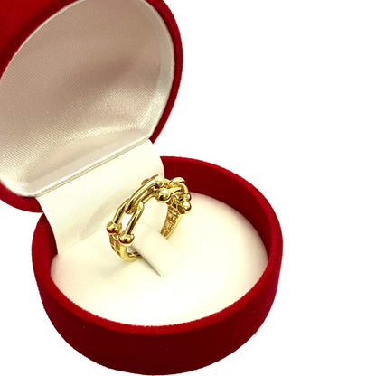 18K Pure Gold Elegant Design Ring | Ring | 18K Gold Jewelry